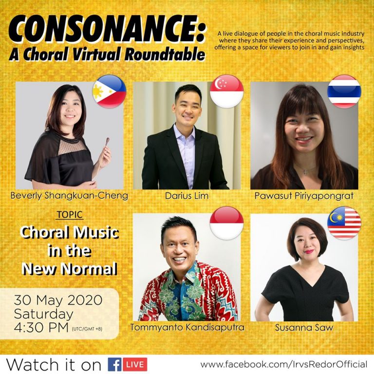 [ข่าวฝาก] ขอเชิญชมการเสวนาออนไลน์ “Choral Music in the New Normal”