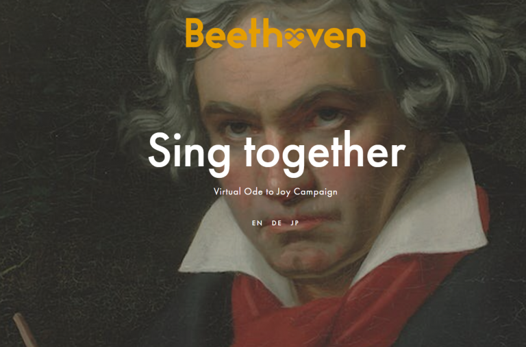 [ข่าวฝาก] สิงคโปร์เชิญชวนทุกคนทั่วโลกร่วมโครงการ “BEETHOVEN ODE TO JOY VIRTUAL CHOIR CAMPAIGN 07 MAY – 31 MAY 2020″